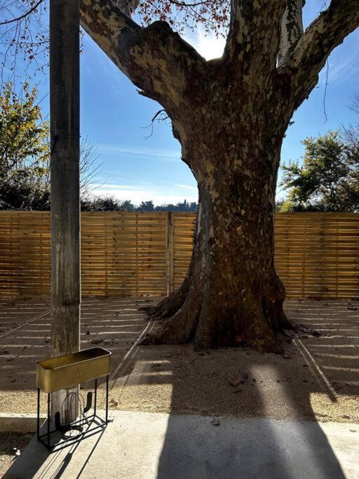 Superbe Appartement Dans Un Mas Nimes Bagian luar foto